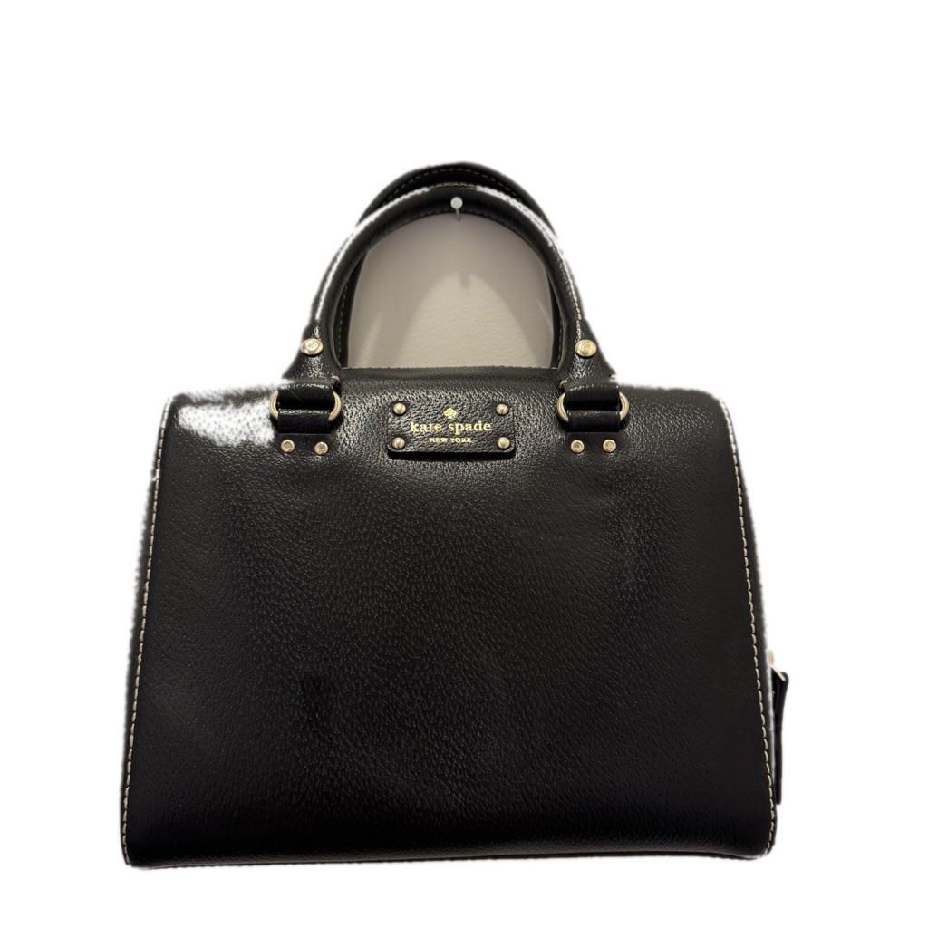 Kate Spade “Doctor Bag” Satchel W/ Top Handles + Detachable Adjustable Straps